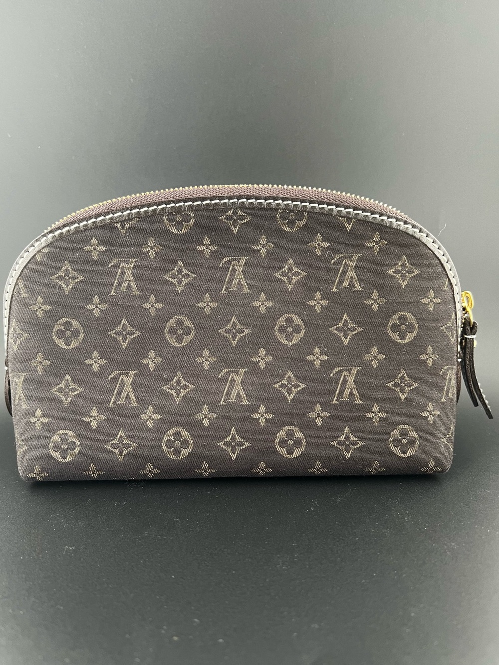 Louis Vuitton Idylle Cosmetic Pouch in Ebene Monogram